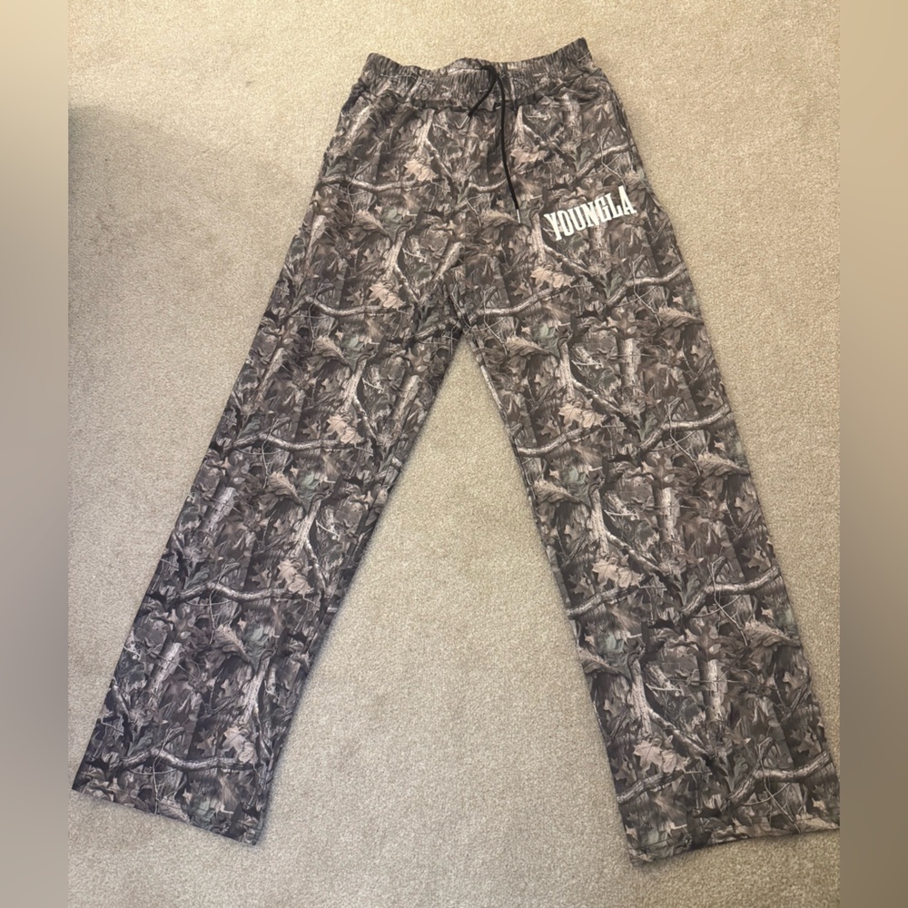 YoungLA Gray Camo Lounge Pants